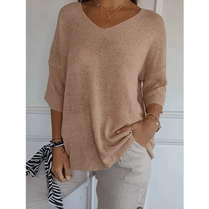 Loraine | Elegant V-halsskjorte