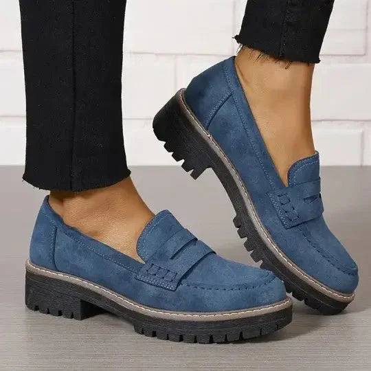Danika | Komfortable, tykke loafers