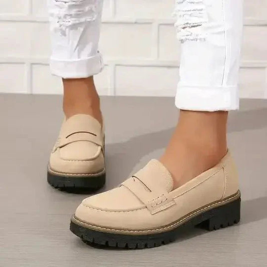 Danika | Komfortable, tykke loafers