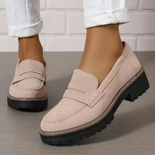 Danika | Komfortable, tykke loafers